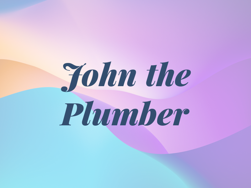 John the Plumber