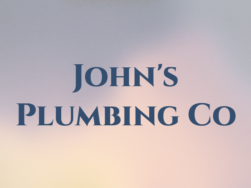 John's Plumbing Co
