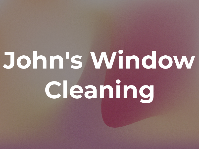 John's Pro Window Cleaning