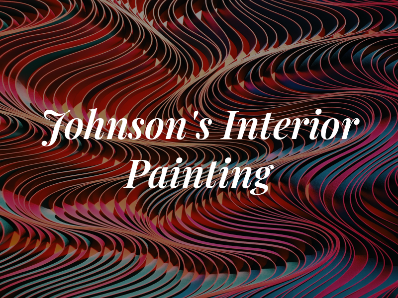 Johnson's Interior Painting