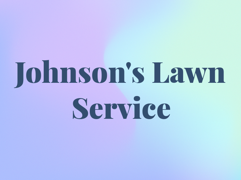 Johnson's Lawn Service