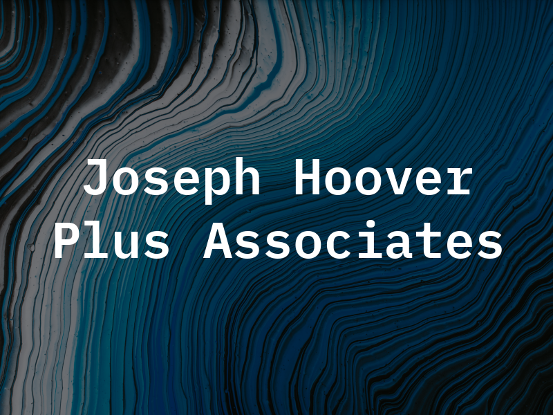 Joseph Hoover Aia Plus Associates