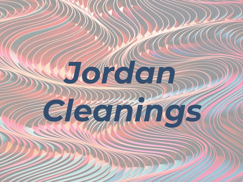 Jordan Cleanings