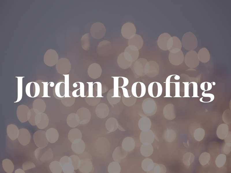 Jordan Roofing
