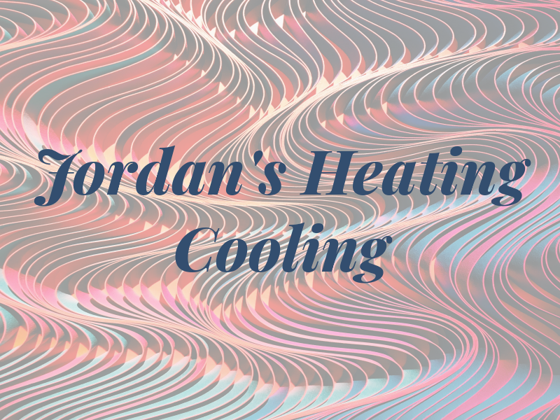 Jordan's Heating & Cooling Llc