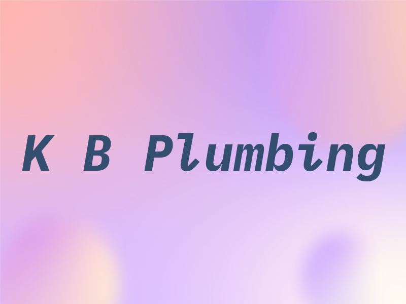 K B Plumbing