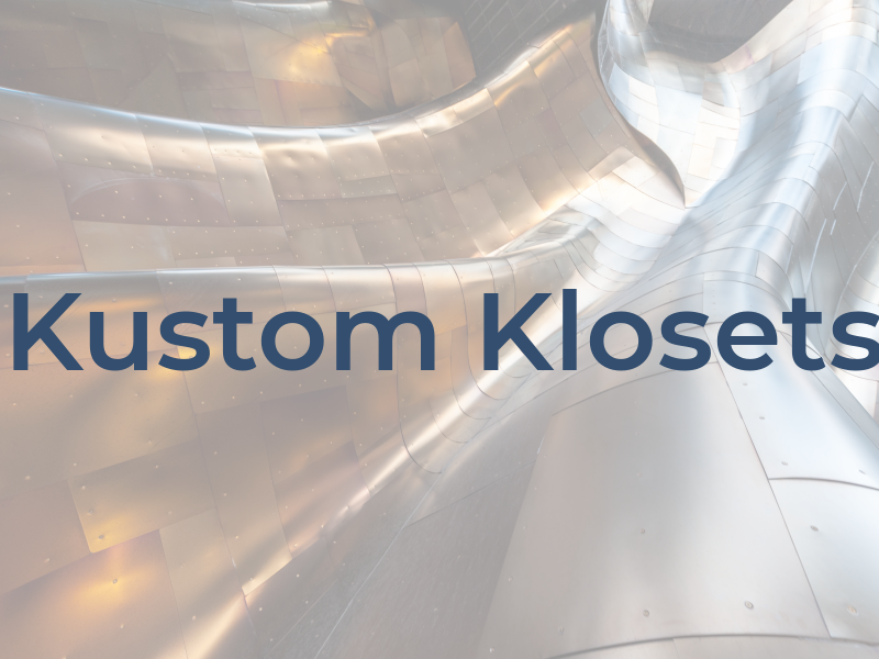Kustom Klosets