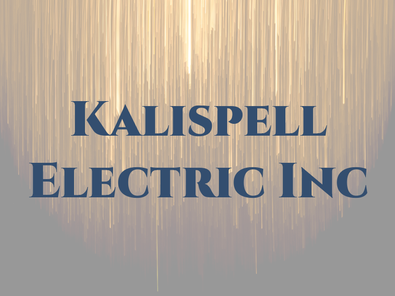 Kalispell Electric Inc