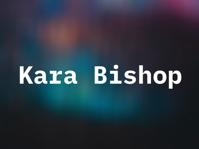 Kara Bishop