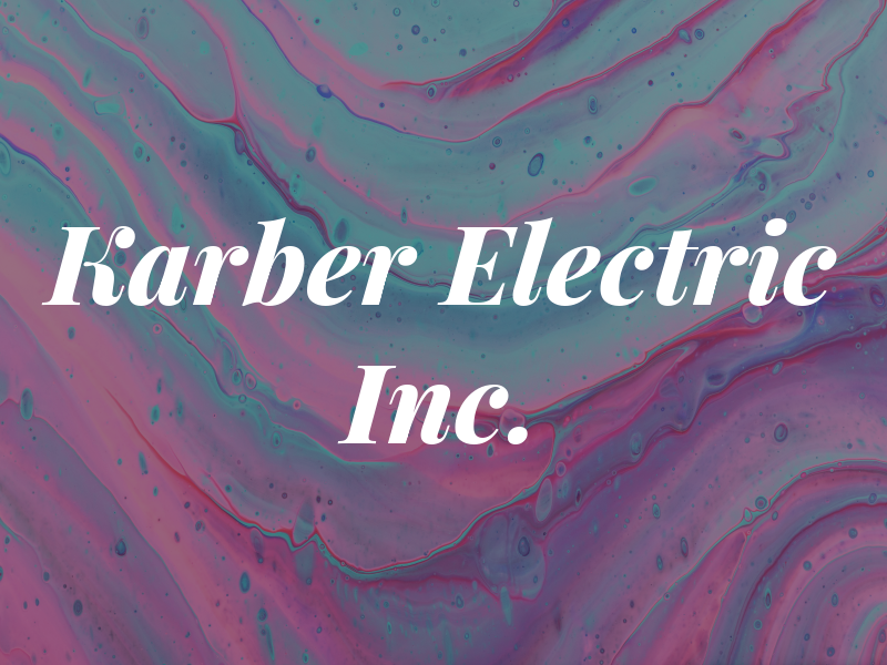 Karber Electric Inc.