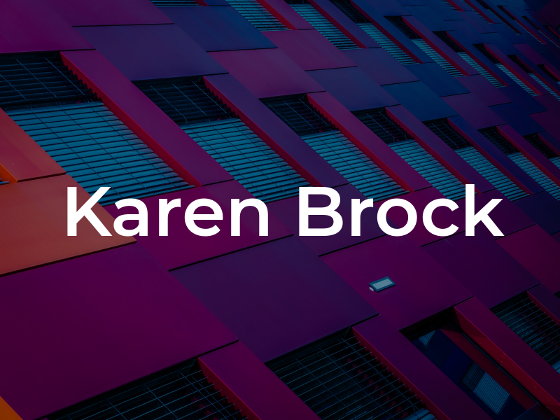 Karen Brock