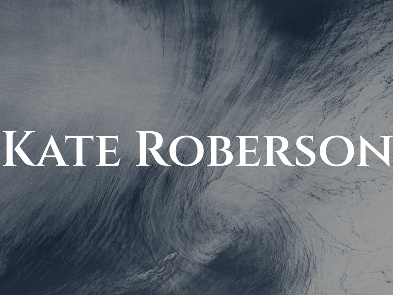 Kate Roberson