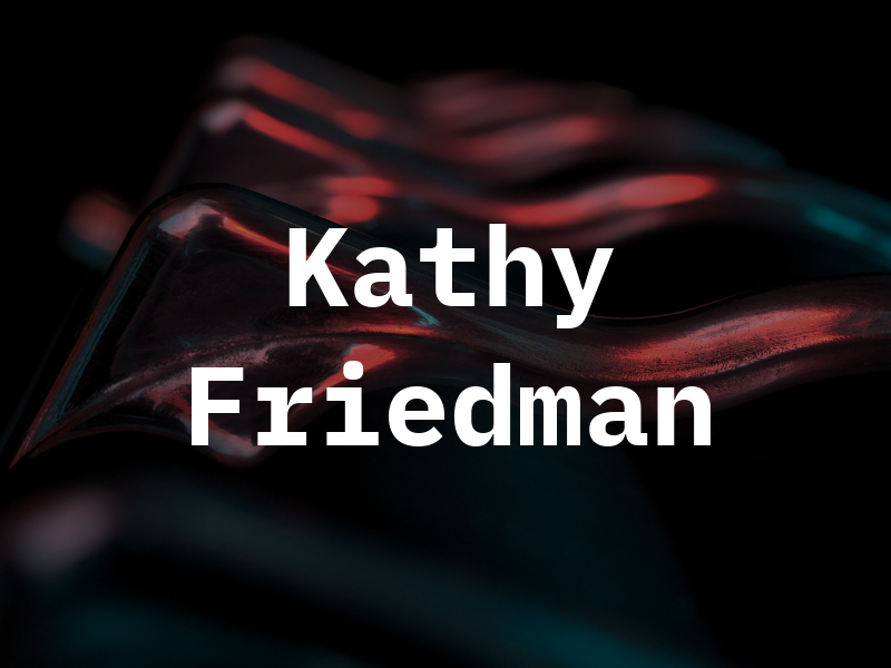 Kathy Friedman