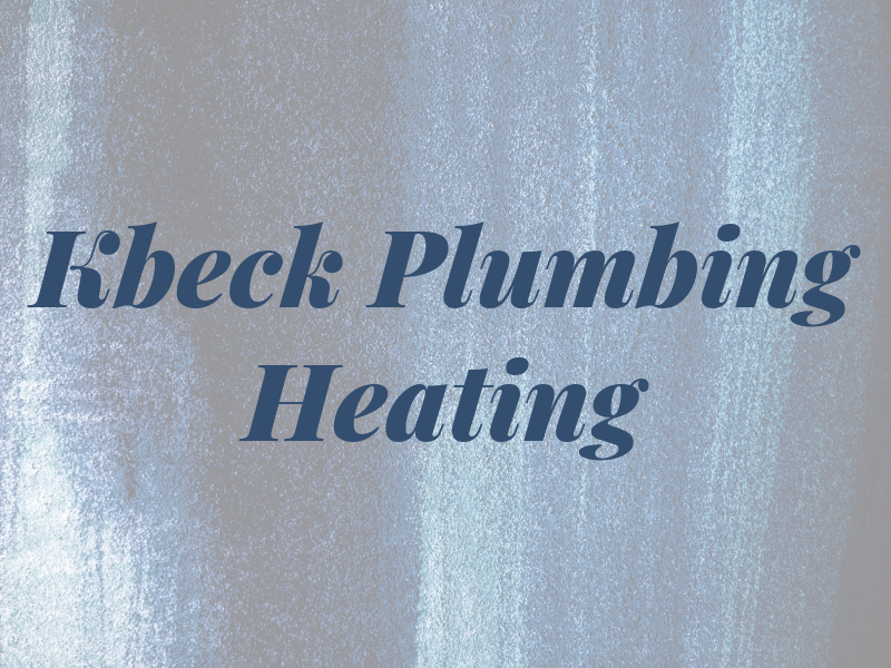 Kbeck Plumbing & Heating Inc
