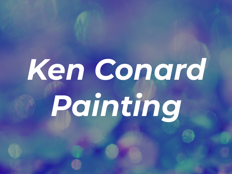 Ken Conard Painting