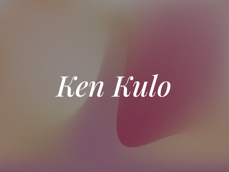 Ken Kulo