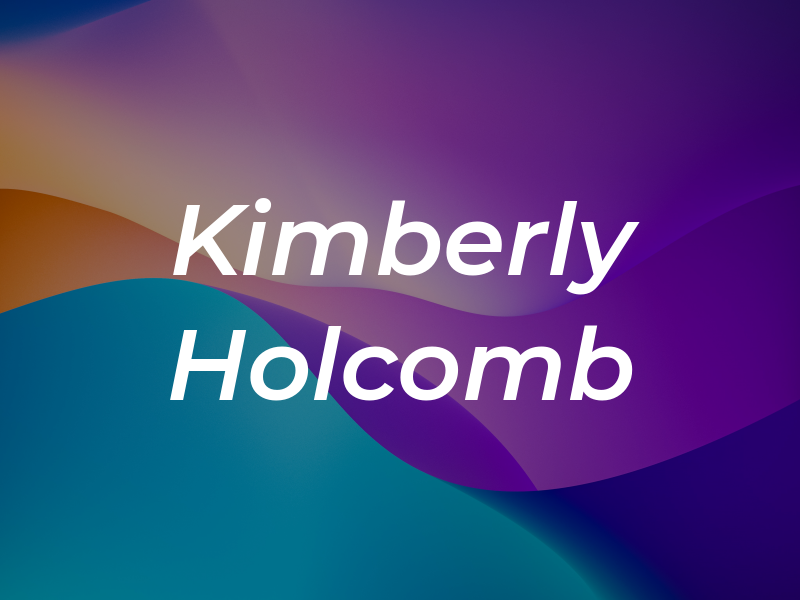 Kimberly Holcomb