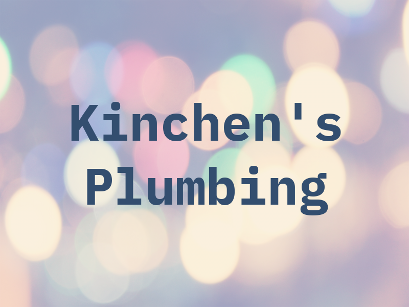 Kinchen's Plumbing