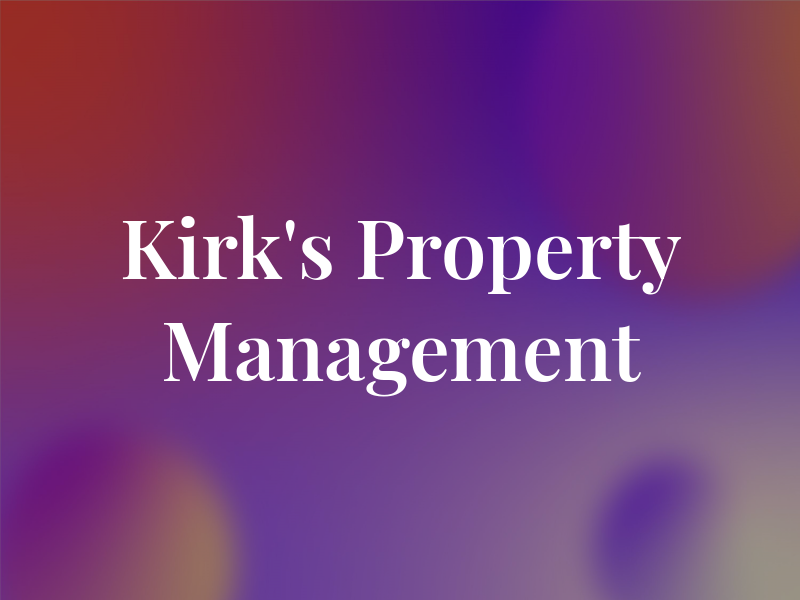 Kirk's Property Management