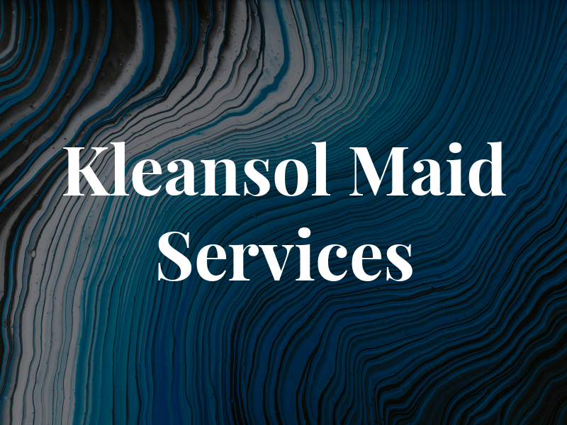 Kleansol Maid Services