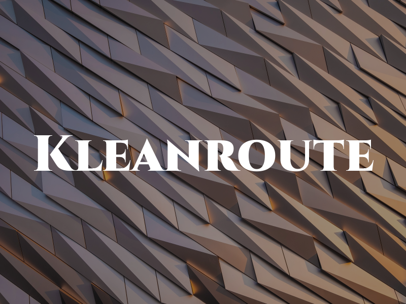 Kleanroute