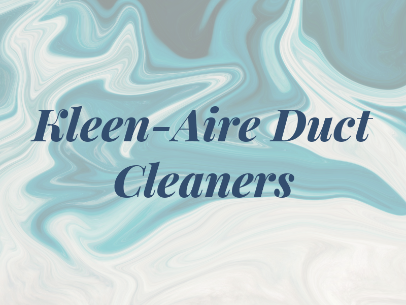Kleen-Aire Duct Cleaners