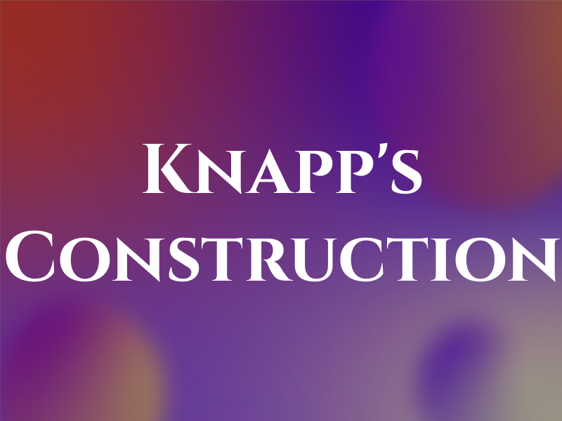 Knapp's Construction