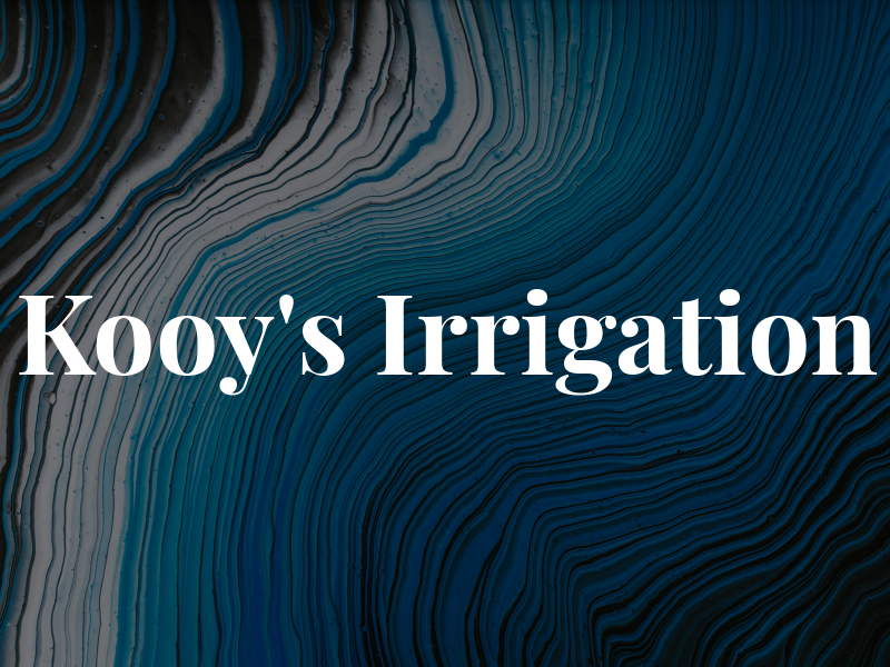 Kooy's Irrigation