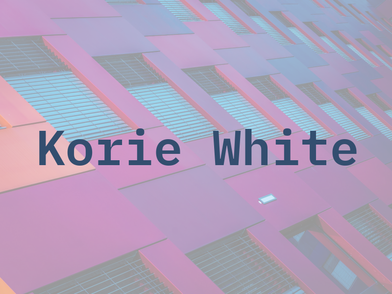 Korie White