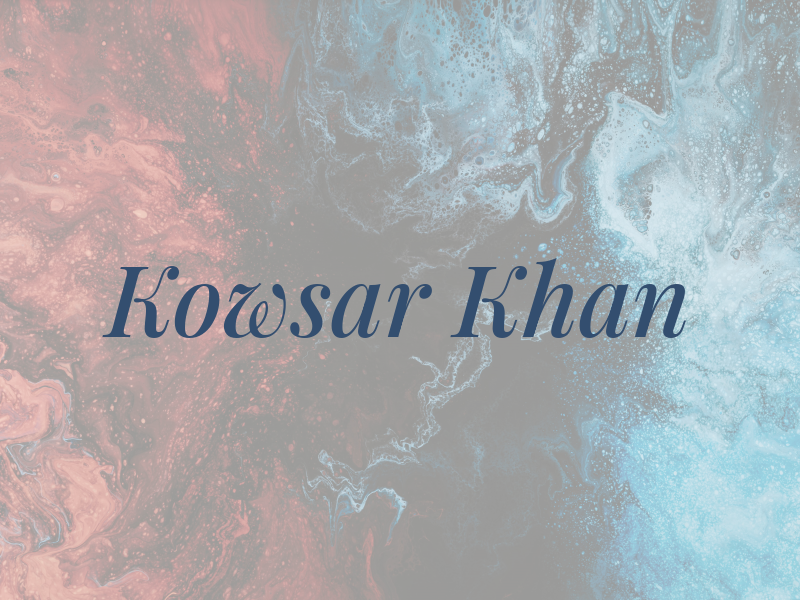 Kowsar Khan
