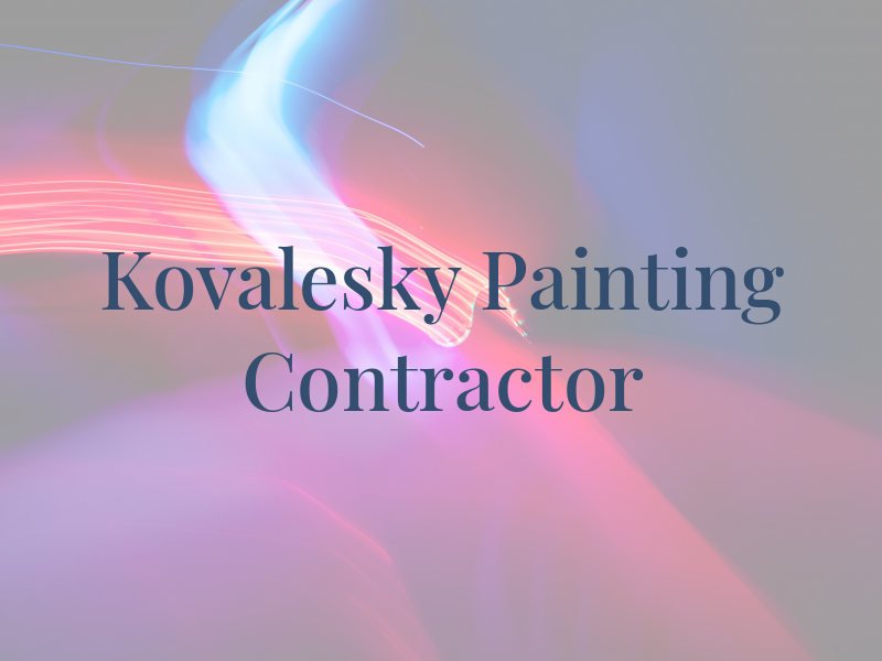 Kovalesky Painting Contractor
