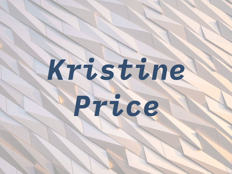Kristine Price