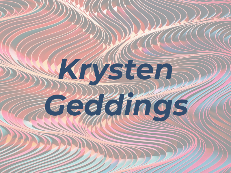 Krysten Geddings