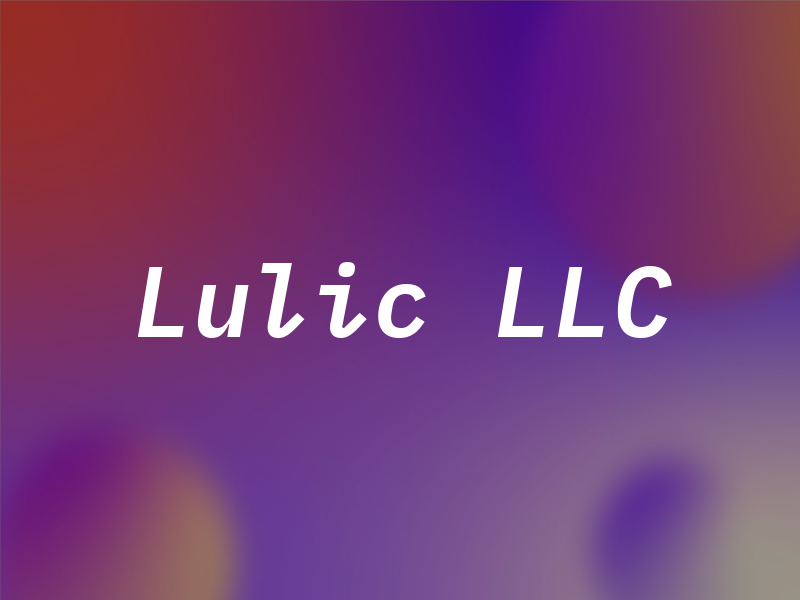 Lulic LLC