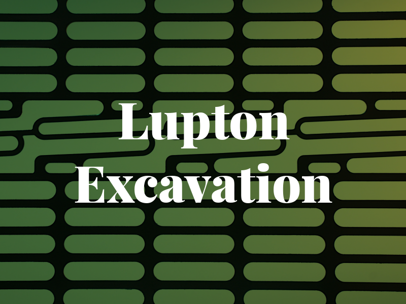 Lupton Excavation