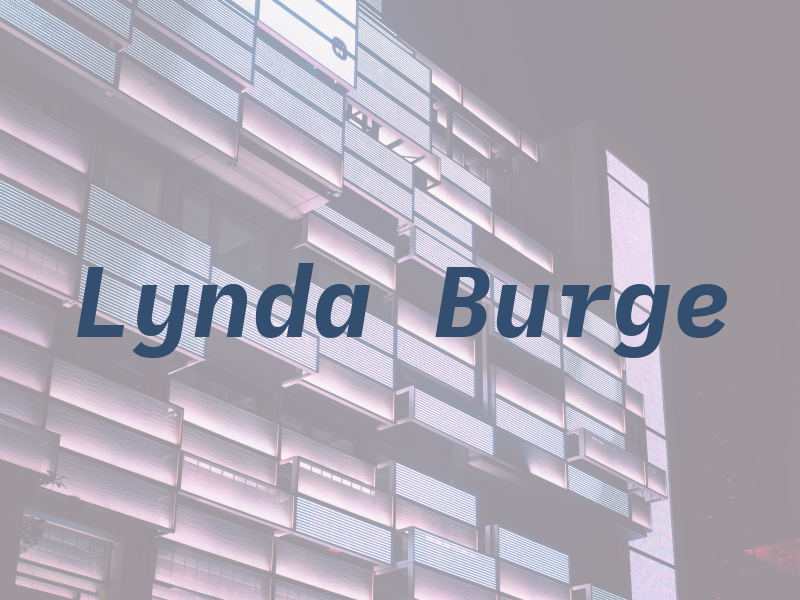 Lynda Burge