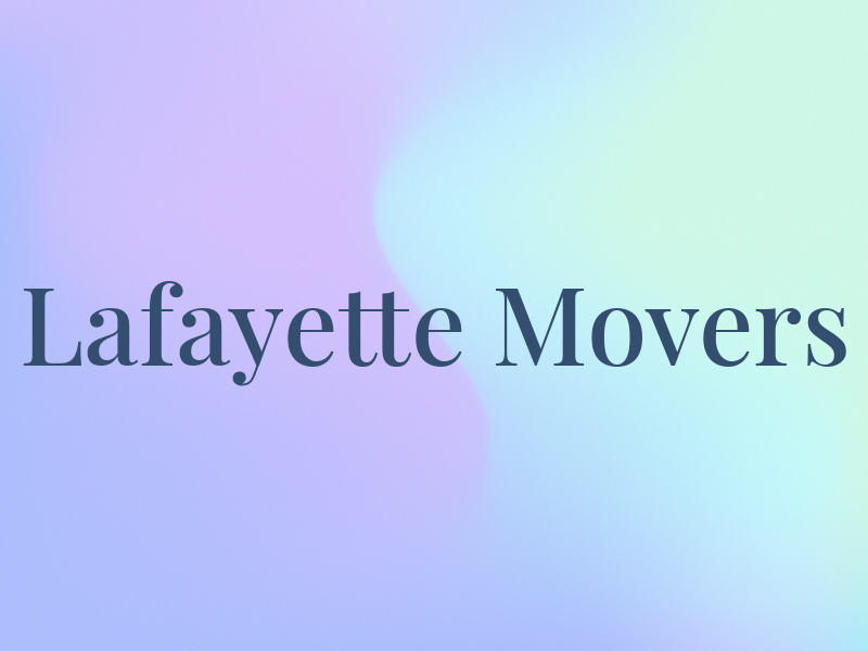 Lafayette Movers