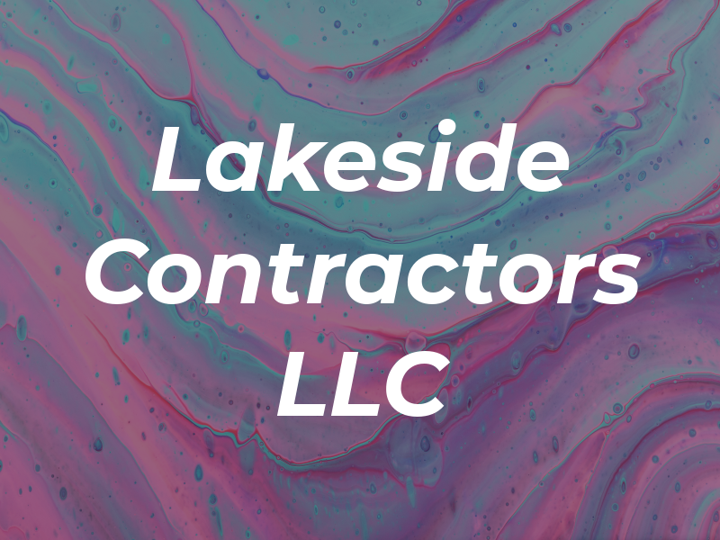 Lakeside Contractors LLC