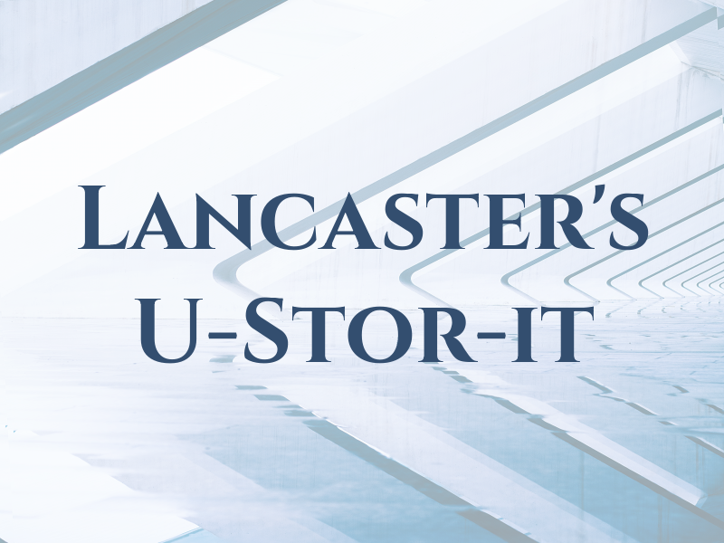 Lancaster's U-Stor-it