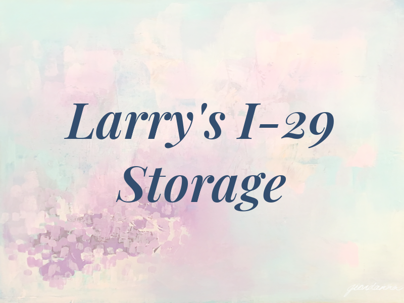 Larry's I-29 Storage