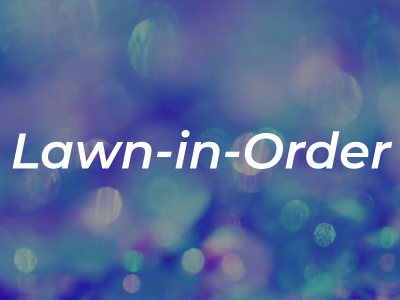 Lawn-in-Order
