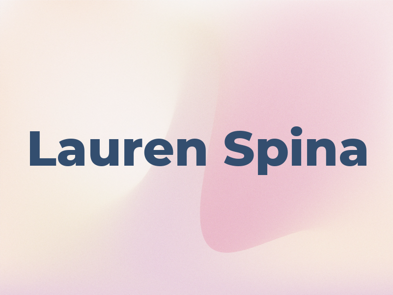 Lauren Spina