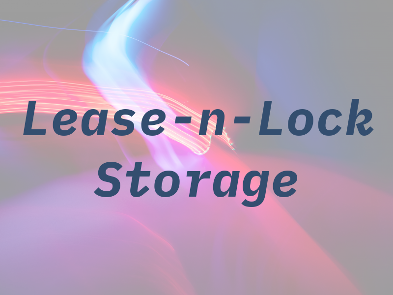 Lease-n-Lock Storage