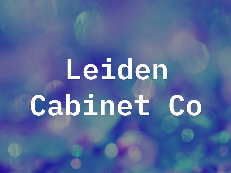 Leiden Cabinet Co