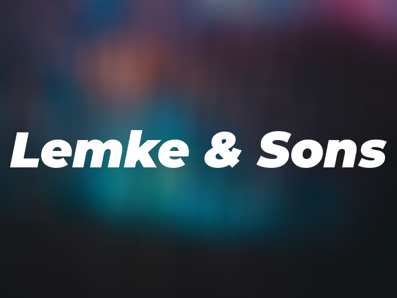 Lemke & Sons