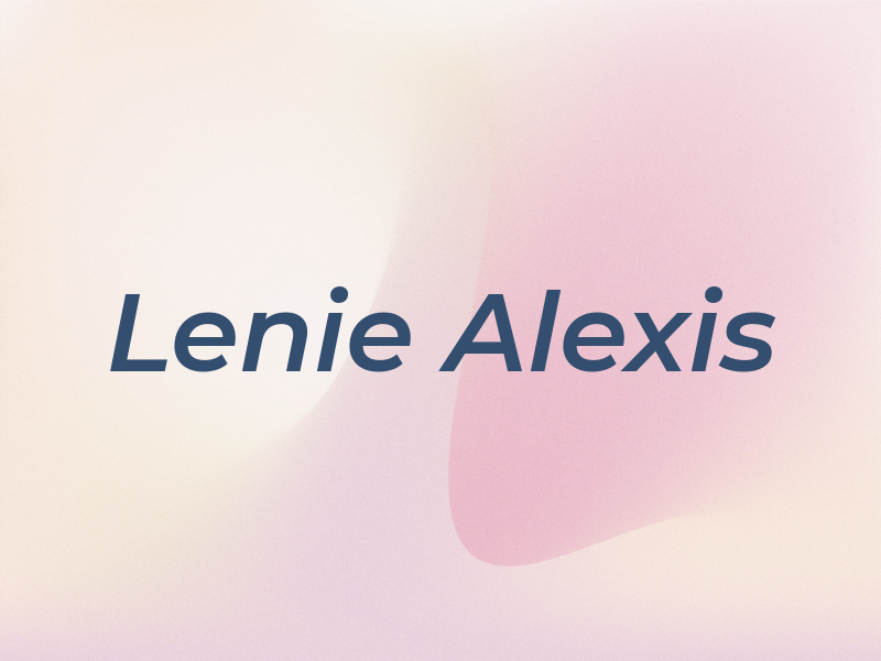 Lenie Alexis