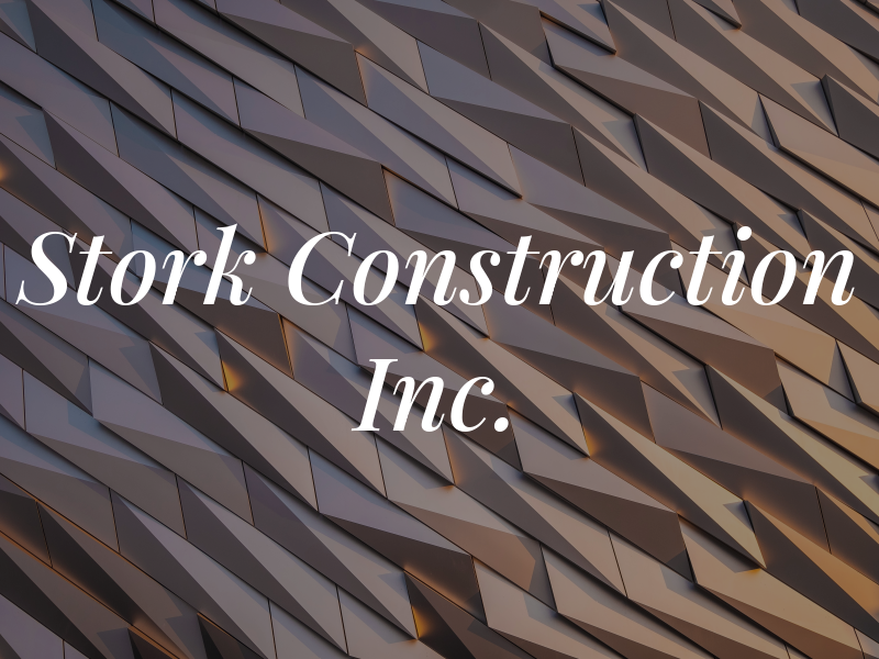 Leo Stork Construction Inc.