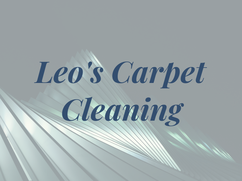 Leo's Carpet Cleaning Co