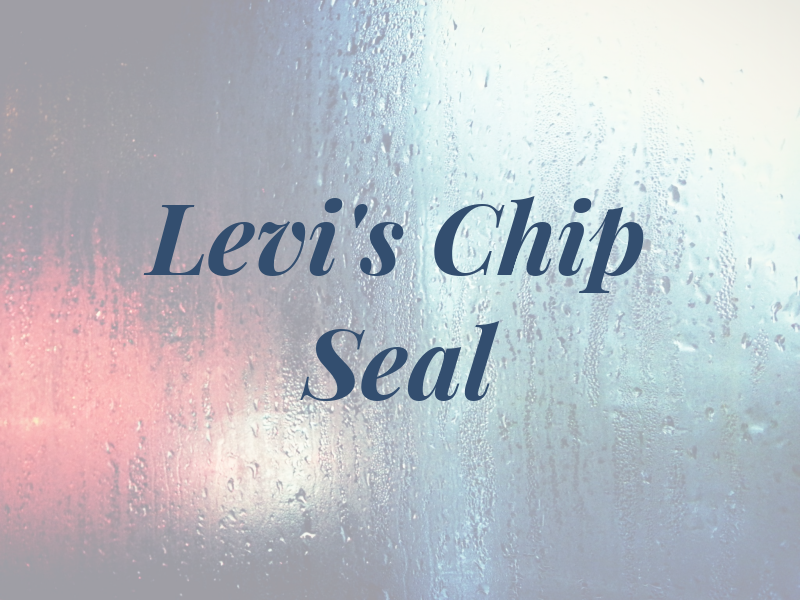 Levi's Chip Seal