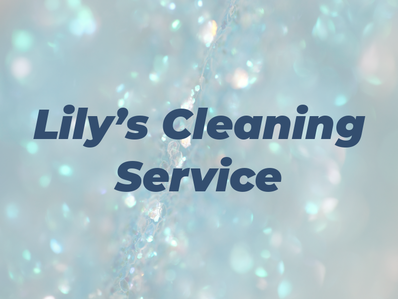 Lily's Cleaning Service